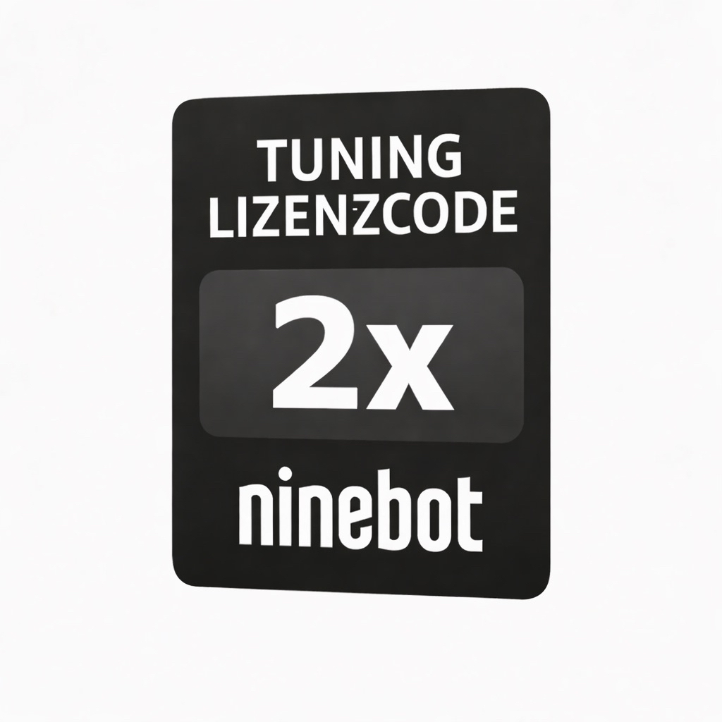 2x Ninebot Tuning Lizenzcode - Alle Modelle aus dem Shop