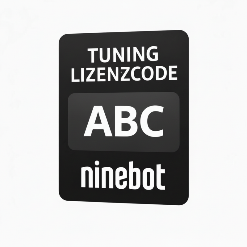 NINEBOT G30D / G30D II / G2D / G2D MAX / F2 / F2 Plus / F2 Pro – Bis zu 35 km/h via WebApp – Ninebot Tuning Lizenzcode