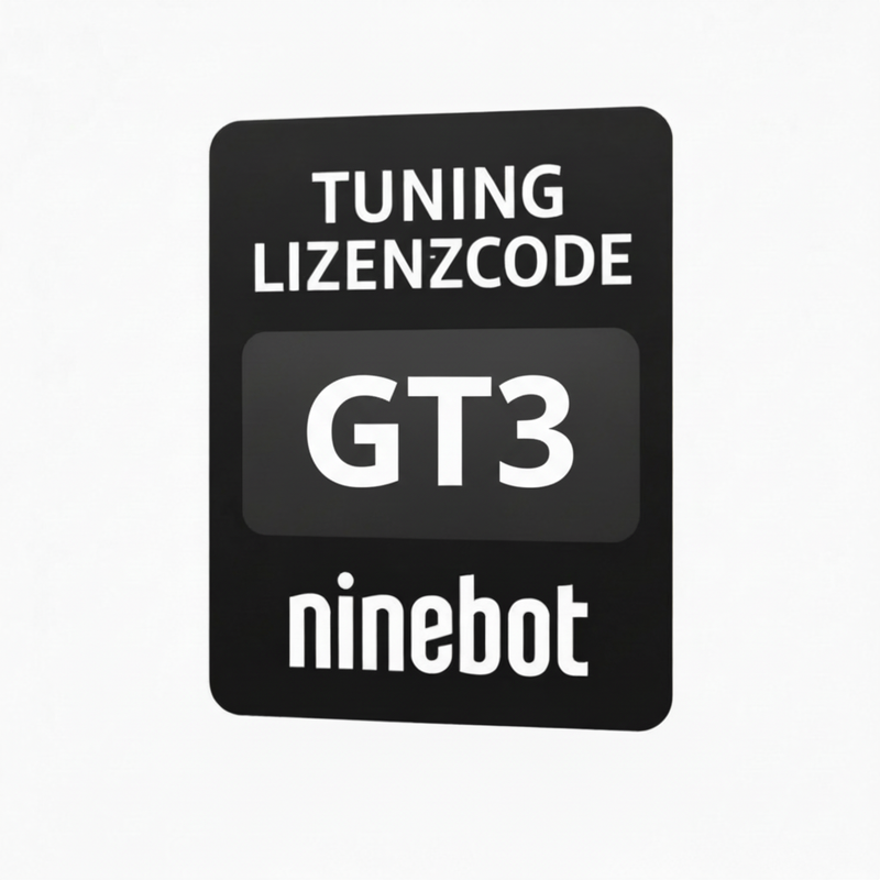 NINEBOT GT3 / GT3 Pro – Bis zu 50 km/h via WebApp – Ninebot Tuning Lizenzcode
