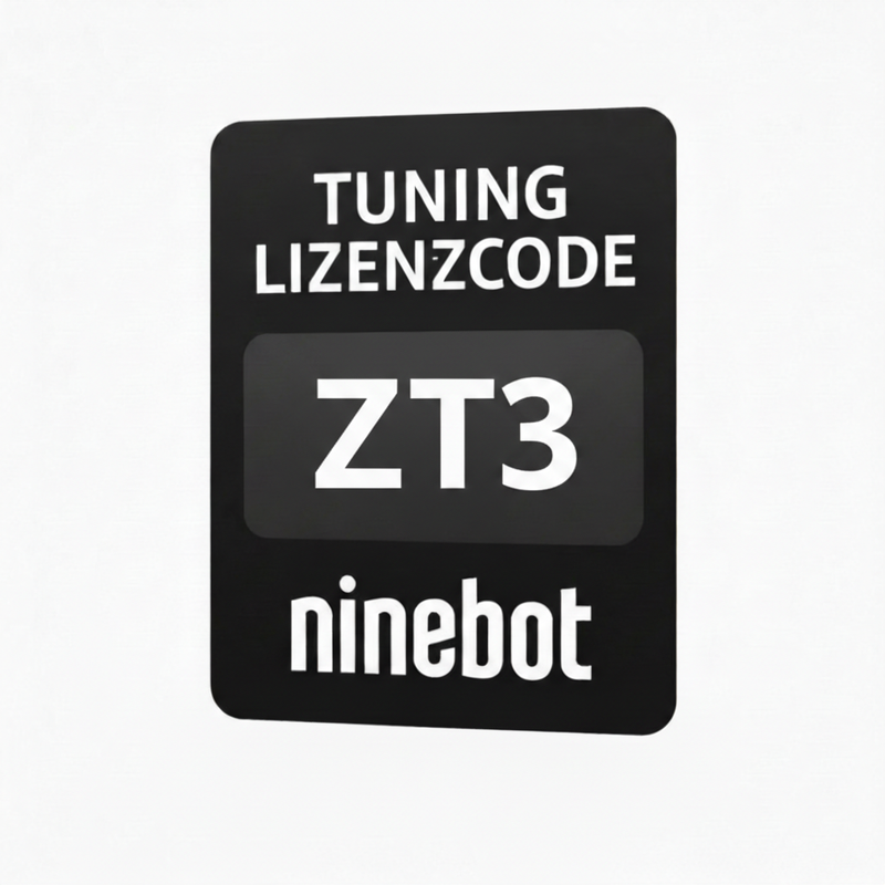 NINEBOT ZT3 / ZT3E / ZT3D / ZT3 Pro – Bis zu 40 Km/h via WebApp – Ninebot Tuning Lizenzcode