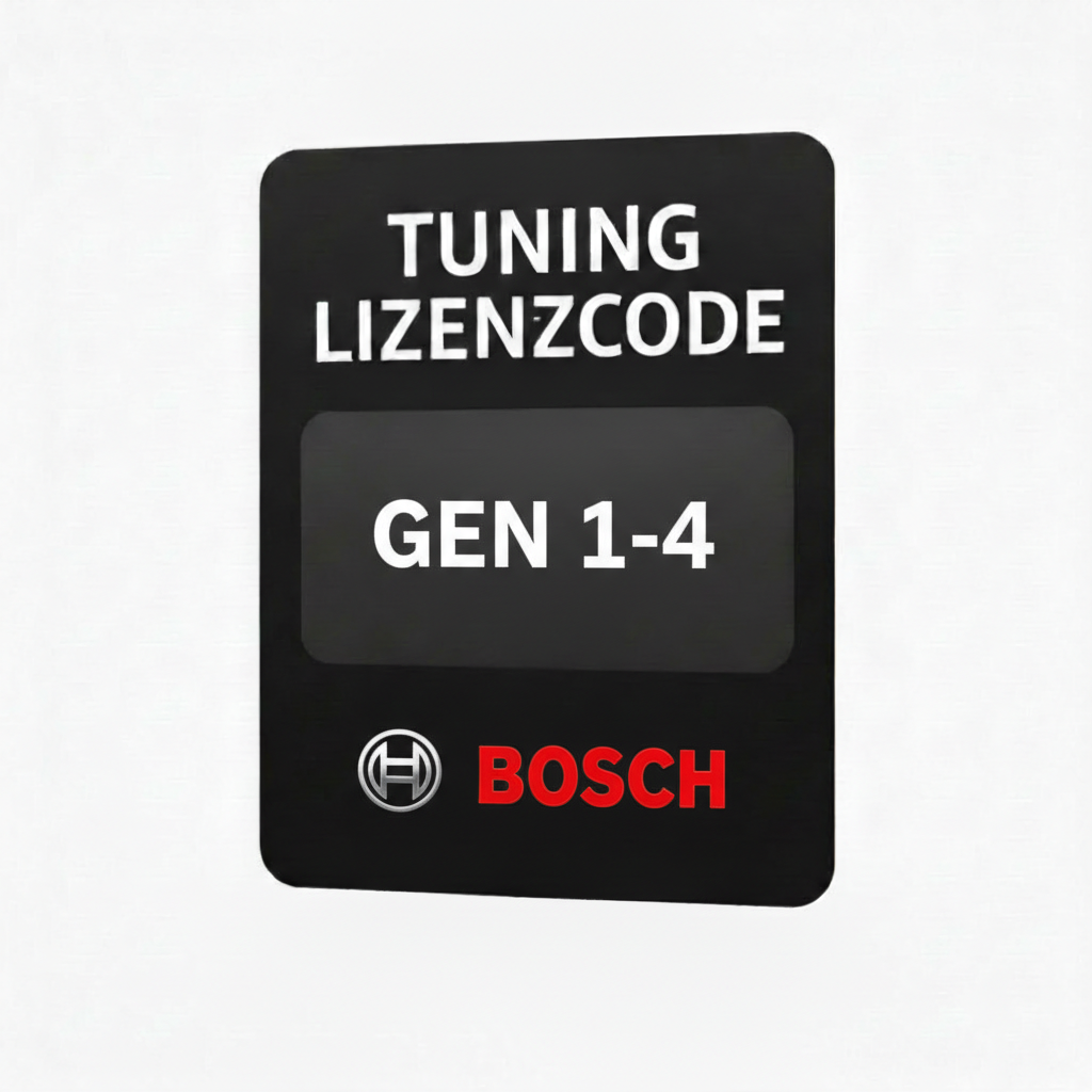 BOSCH Gen1-4 E-Bike Tuning Lizenzcode – Bis zu 45 km/h via WebApp