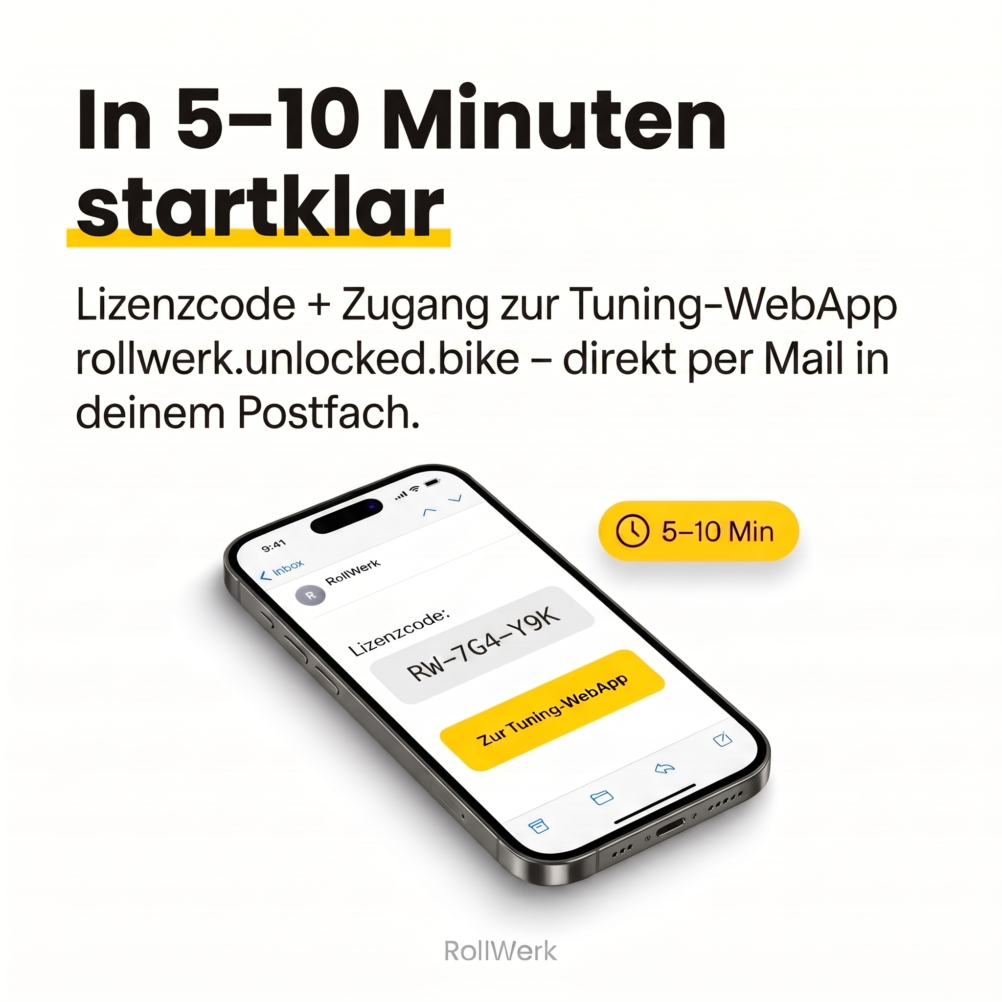 BOSCH Gen1-4 E-Bike Tuning Lizenzcode – Bis zu 45 km/h via WebApp